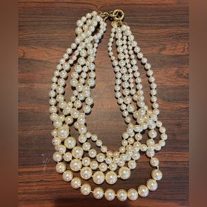 J.Crew Multi-strand Pearl Necklace